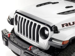WeatherTech 18-26 Jeep Wrangler/21-25 Jeep Wrangler 4xe/20-26 Jeep Gladiator Hood Protector - Black