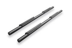 RealTruck 18-26 Jeep Wrangler JLU (4dr) Traxio 3in Nerf Bars - Textured Black