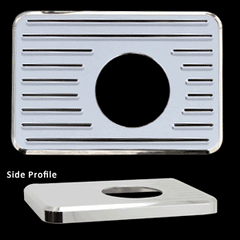 Billet Designer Brake Fluid Cover (fits 05-09 Ford Mustang) UPR