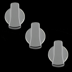 Billet AC Knob Covers (fits 05-09 Mustang)