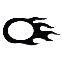 Billet Flame Antenna Surround (fits 05-09 Ford Mustang) UPR