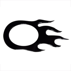 Billet Flame Antenna Surround (fits 05-09 Ford Mustang) UPR