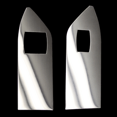 Stainless Steel Hardtop Window Switch Plates (fits 05-09 Mustang) UPR