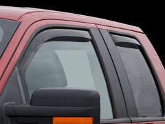 WeatherTech 2004 Ford F-150 SuperCrew Front & Rear Side Window Deflectors - Dark Tint