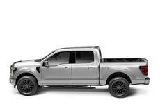 RealTruck 15-26 Ford F150 / 17-26 Ford F250/F350 SD Crew Cab Traxio 4in Nerf Bars - Textured Black