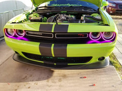 Oracle 15-21 Dodge Challenger Dynamic Surface Mount Headlight Halo Kit - - Dynamic