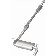 BRExhaust 18-25 Jeep Wrangler 2.0L Direct-Fit Replacement Exhaust Kit