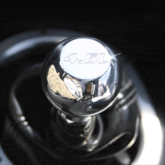 Billet Shift Knob Small Flat Top UPR (fits 79-14 Ford Mustang)