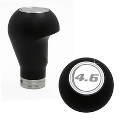 Composite Shift Knob 4.6 5 & 6 Speed Logo (fits 79-14 Ford Mustang)