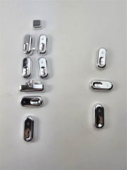 Polished buttons shown