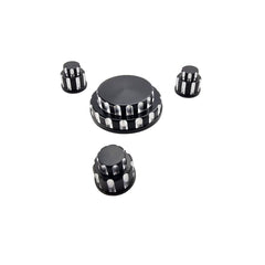 Billet Strut Tower Cap Covers (fits 15-24 Ford Mustang) UPR