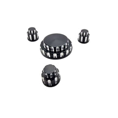 Billet Strut Tower Cap Covers (fits 15-24 Ford Mustang) UPR