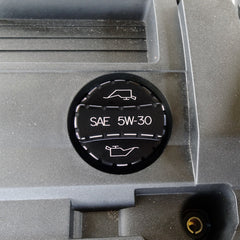 Billet Oil Cap Cover Engraved (fits 15 Ford Mustang Ecoboost) UPR