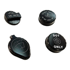 Billet Oil Cap Cover Engraved (fits 15 Ford Mustang Ecoboost) UPR