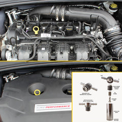 Plug N Play™ Oil Catch Can (fits 11-19 Ford Focus ST 2.0L, RS 2.3L) UPR