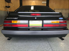 Flowmaster American Thunder Cat-back Exhaust System (fits 86-93 Mustang LX GT) 17213