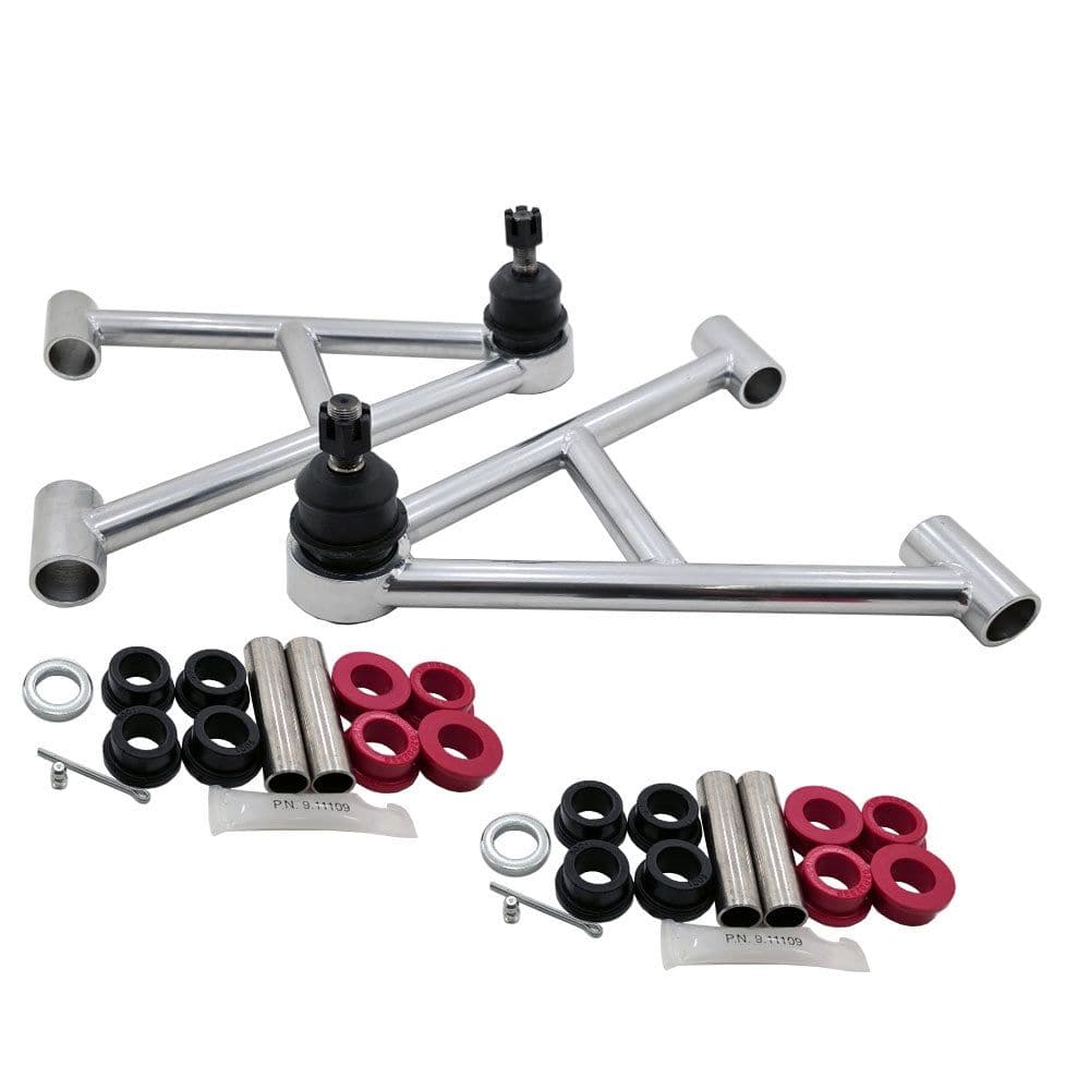 Chrome Moly Tubular A Arms 1" Short No Sway Mount (fits 79-93 Mustang) UPR