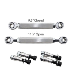 Adjustable Front Sway Bar End Links Stock Height(fits 05-14 Mustang) UPR