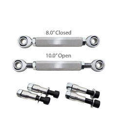 Adjustable Front Sway Bar End Links Lowered 1.5"+ (fits 05-14 Mustang) UPR