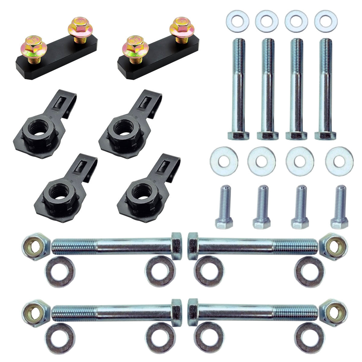 mrm-∞-k Heavy Duty K-member & A-Arm Master Hardware Kit (fits 79-04