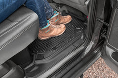 Husky Liners 24-27 Ford Ranger Supercrew X-Act Fr & 2nd Seat Floor Liner - Black
