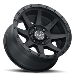 ICON Rebound 20x9 6x5.5 0mm Offset 5in BS 106.1mm Bore Double Black Wheel