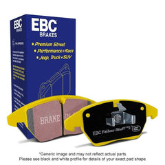 EBC 13+ Ford F250 (inc Super Duty) 6.2 (2WD) Yellowstuff Rear Brake Pads