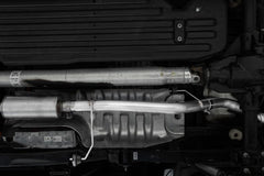 MBRP 2021+ Ford F-150 Powerboost Hybrid 3in Single Side Exit - Aluminized Steel