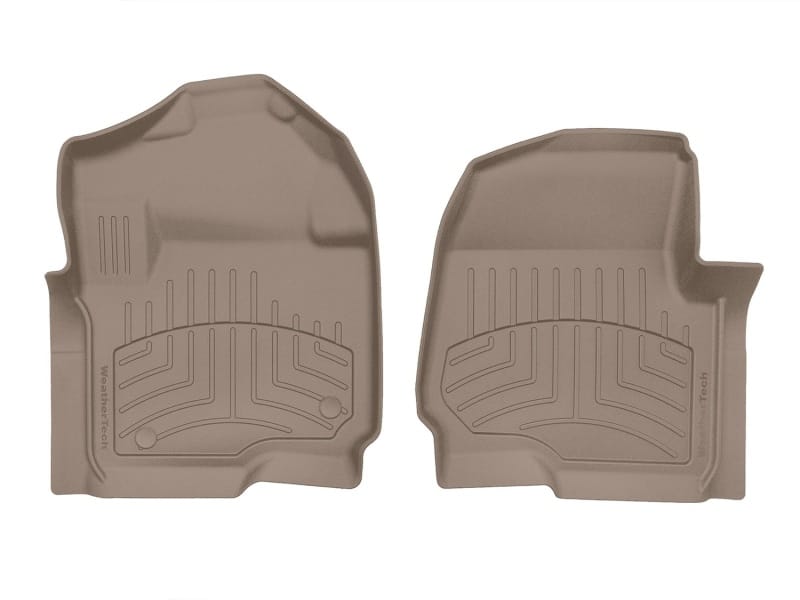 WeatherTech 2017+ Ford F-250/F-350/F-450/F-550 SuperCab/SuperCrew Front FloorLiner HP - Tan