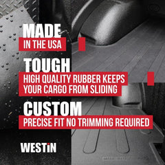 Westin 1999-2007 Chevy Silverado Std (Old Body Style) (6.5 ft Bed) Truck Bed Mat - Black