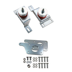 UPR LS Swap Adapter Plates with Adjustable Urethane Motor Mounts (fits Mustang)