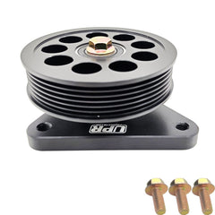 Power Steering Pump Delete Kit with 9 Hole Pulley (fits 86-95 Mustang, SBF 289 302 351)