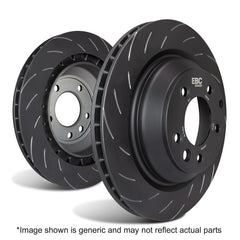 EBC Racing 11-21 Jeep Grand Cherokee SRT-8 SG Series One Piece Rear Rotors