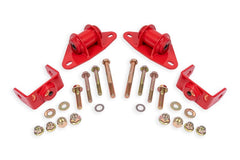 BMR Suspension 14-19 Chevrolet Corvette Motor Mount Kit - Red