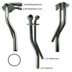 In Tank Fuel Pickup Tube (fits 79-99 Ford Mustang) UPR