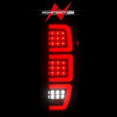 ANZO 19-23 GMC Sierra 1500/2500HD/3500HD Black Replacement Full LED Bar Tail Light