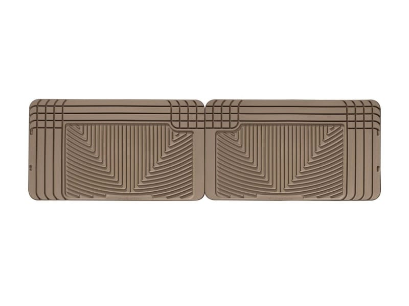 WeatherTech 96 GMC Rally Van Rear Rubber Mats - Tan