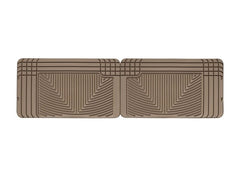 WeatherTech 96 GMC Rally Van Rear Rubber Mats - Tan