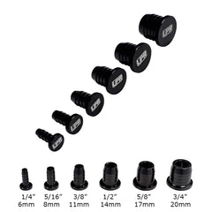 UPR Billet Vacuum Block Off Plugs Universal (5008-11)