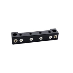 UPR 1/8 NPT Sensor Distribution Block Aluminum Black