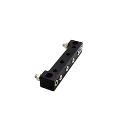 UPR 1/8 NPT Sensor Distribution Block Aluminum Black