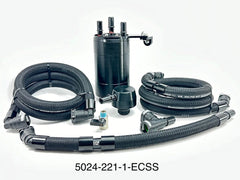 Plug n Play™ Dual Valve Oil Catch Can with ECSS (fits 15-20 F150 Ecoboost 2.7L & 3.5L Incl Raptor) UPR