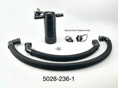 Plug N Play™ SC Oil Catch Can Separator 2.25 inch (fits 2018-2023 Jeep Trackhawk & 2021 Durango Hellcat 6.2) UPR