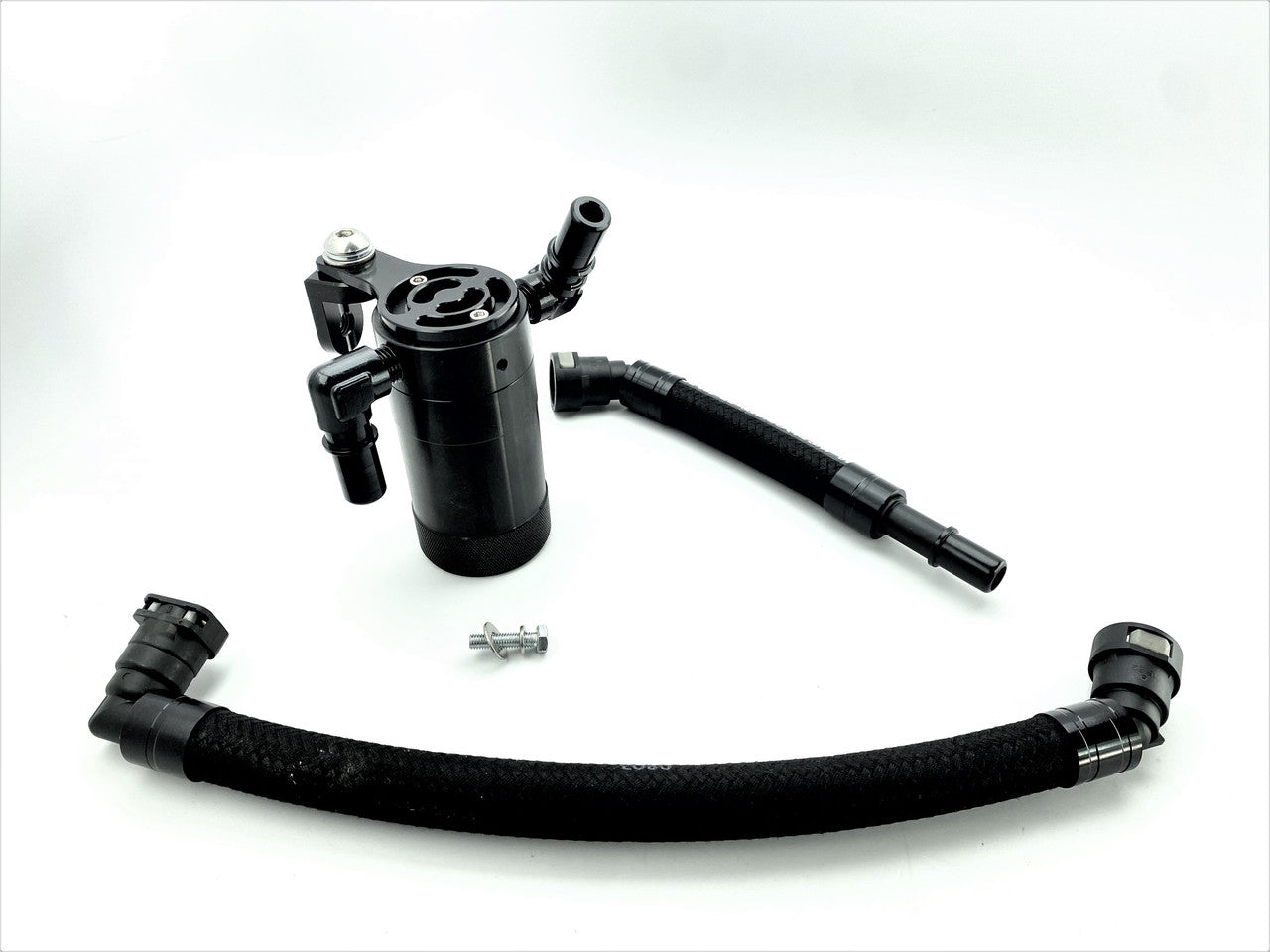 Plug N Play™ Oil Clean Side Catch Can Separator 2.25 inch (fits 18