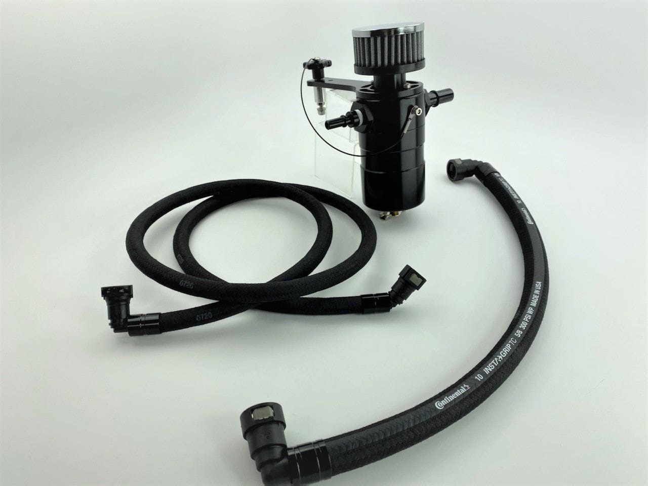 Plug N Play™ Breather Tank System (fits 05-10 Mustang GT 3V) UPR