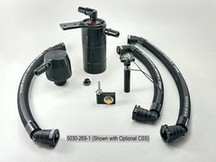 Plug N Play™ Single Valve Oil Catch Can Separator (fits 21-present Ford F-150 5.0 also Fits Whipple and Roush Supercharger) UPR