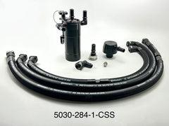 Plug N Play™ Dual Valve Oil Catch Can with Clean Side Separator (fits 22-26 Bronco Raptor 3.0L) UPR