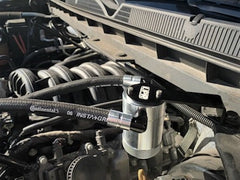 14-18 GM GMC Chevrolet 5.3L and 6.2L Catch Can for all Trucks and SUV s Silver