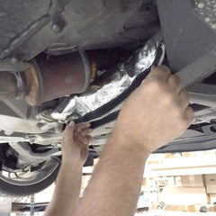 DEI Corvette C7 Oil Cooler Line Sleeves 2in - 2-1/2in x 18in Heat Shroud