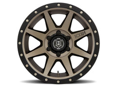 ICON Rebound 18x9 6x5.5 0mm Offset 5in BS 106.1mm Bore Bronze Wheel
